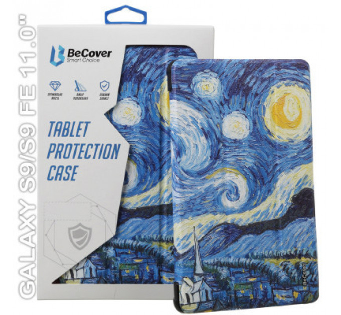 Чохол до планшета BeCover Smart Case Samsung Tab S9 (SM-X710/SM-X716)/S9 FE (SM-X510/SM-X516B) 11.0" Night (710419)