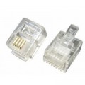 Ritar Конектор RJ12 6P4C 100 шт Ritar (2775)