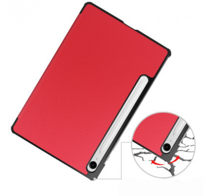 Чохол до планшета BeCover Smart Case Samsung Tab S9 (SM-X710/SM-X716)/S9 FE (SM-X510/SM-X516B) 11.0" Red (710412)
