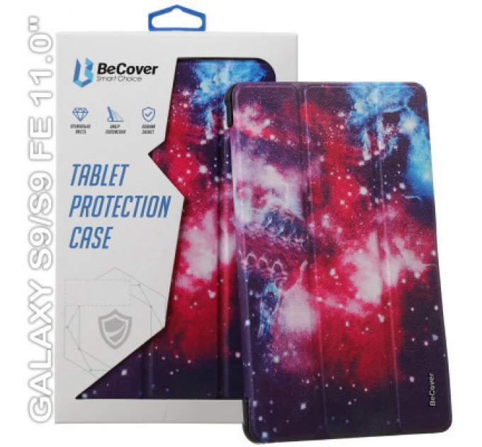 Чохол до планшета BeCover Smart Case Samsung Tab S9 (SM-X710/SM-X716)/S9 FE (SM-X510/SM-X516B) 11.0" Space (710422)