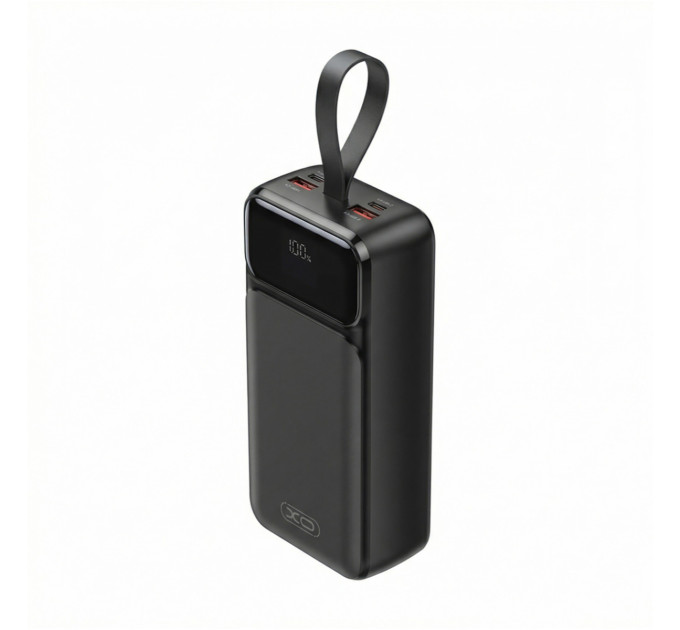 Універсальна мобільна батарея XO PR298 30000mAh Black