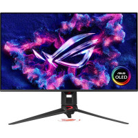 Монітор Asus 31.5" ROG Swift PG32UCDM3 2xHDMI, DP, USB-C, 3xUSB, QD-OLED, 3840x2160, 240Hz, 0.03ms, DCI-P3 99%, G-SYNC, FreeSync, HAS, HDR500