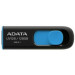ADATA USB флеш накопичувач ADATA 128GB UV128 Black/Blue USB 3.1 (AUV128-128G-RBE)