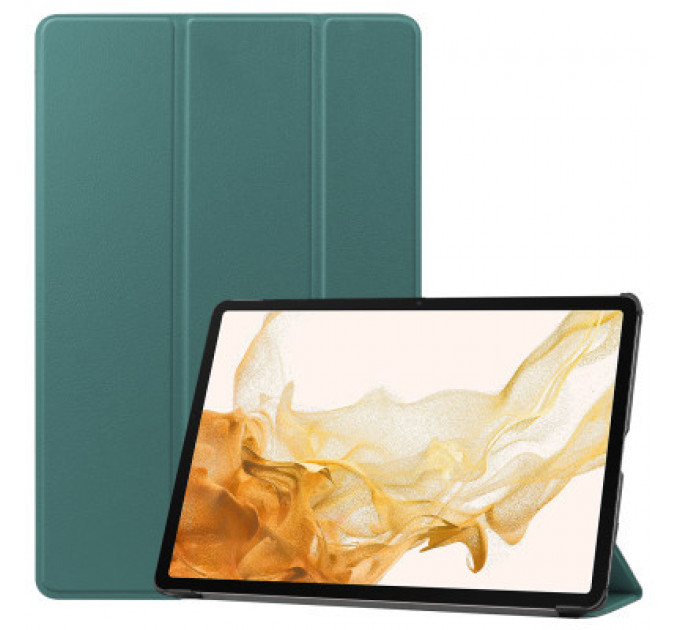Чохол до планшета BeCover Smart Case Samsung Tab S9 Plus (SM-X810/SM-X816)/S9 FE Plus (SM-X610/SM-X616) 12.4" Dark Green (710323)