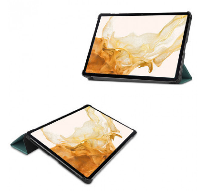 Чохол до планшета BeCover Smart Case Samsung Tab S9 Plus (SM-X810/SM-X816)/S9 FE Plus (SM-X610/SM-X616) 12.4" Dark Green (710323)