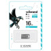 Wibrand USB флеш накопичувач Wibrand 16GB Hawk Silver USB 2.0 (WI2.0/HA16M1S)