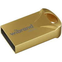 USB флеш накопичувач Wibrand 32GB Hawk Gold USB 2.0 (WI2.0/HA32M1G)