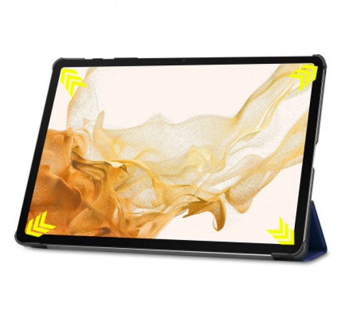 Чохол до планшета BeCover Smart Case Samsung Tab S9 Plus (SM-X810/SM-X816)/S9 FE Plus (SM-X610/SM-X616) 12.4" Deep Blue (710322)