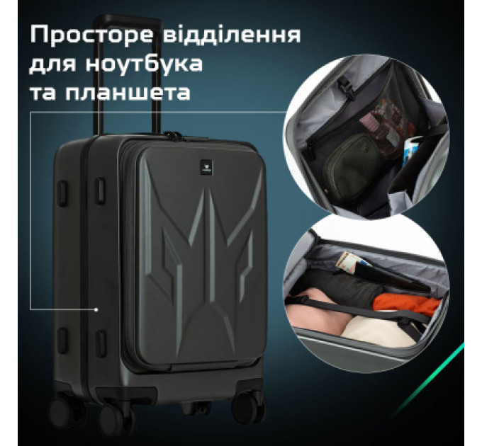 Валіза Acer Predator Street_Sty 20'' Black (GP.BAG11.003)