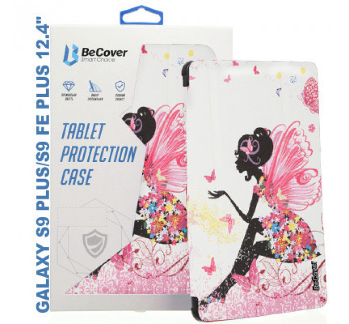 Чохол до планшета BeCover Smart Case Samsung Tab S9 Plus (SM-X810/SM-X816)/S9 FE Plus (SM-X610/SM-X616) 12.4" Fairy (710384)