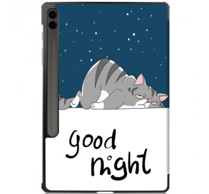 Чохол до планшета BeCover Smart Case Samsung Tab S9 Plus (SM-X810/SM-X816)/S9 FE Plus (SM-X610/SM-X616) 12.4" Good Night (710378)