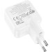 HOCO Зарядний пристрій HOCO C111A Lucky 1xUSB-C PD30W + 1xUSB QC3.0 White (6931474790866)