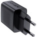 Acefast Зарядний пристрій Acefast A78 1xUSB-C PD20W + 1xUSB-A GaN Black (6974316283256)