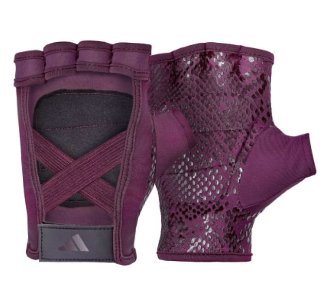 Adidas Рукавички для фітнесу Adidas Women's Training Gloves ADGB-15023 фіолетовий M (885652026093)