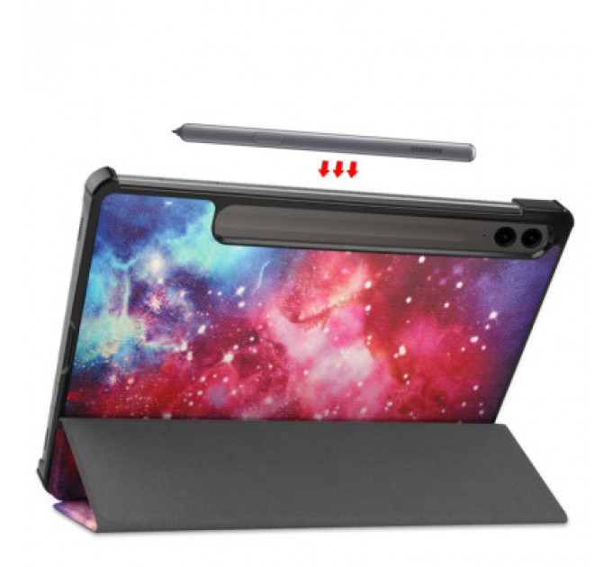 Чохол до планшета BeCover Smart Case Samsung Tab S9 Plus (SM-X810/SM-X816)/S9 FE Plus (SM-X610/SM-X616) 12.4" Space (710382)