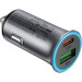 Acefast Зарядний пристрій Acefast 1xUSB-C + 1xUSB 95W car adapter B16 black (6974316284970)