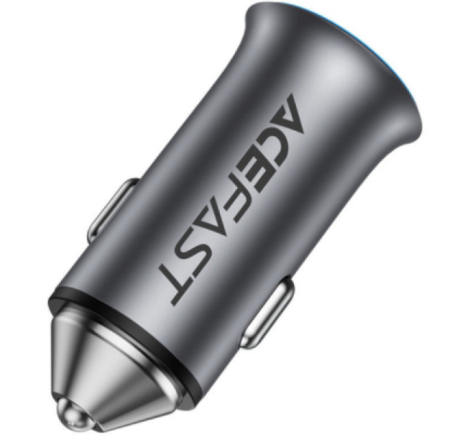 Acefast Зарядний пристрій Acefast 1xUSB-C + 1xUSB 95W car adapter B16 black (6974316284970)