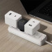 Baseus Зарядний пристрій Baseus 1xUSB-C PD20W + 1xUSB + cable USB-C to USB-C white (P10111608113-01)