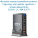 XoKo Зарядний пристрій XoKo 2xUSB-C PD3.1 140W + 2xUSB-C PD100W + 1xUSB-C PD65W + 3xUSB QC30W GaN (QC-600)