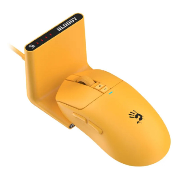 Мишка A4Tech Bloody R72 Ultra Tower Wireless Yellow (4711421003841)