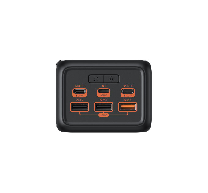 Універсальна мобільна батарея Veger W5001C 56000mAh (W5001C.black)