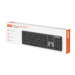 Клавіатура мембранна 2E KS240 110key, WL/BT, EN/UK/RU, сіро-чорний