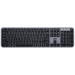 Клавіатура мембранна 2E KS240 110key, WL/BT, EN/UK/RU, сіро-чорний