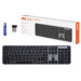 Клавіатура мембранна 2E KS240 110key, WL/BT, EN/UK/RU, сіро-чорний