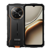 Смартфон Doogee Fire 5 6.6" 3/64ГБ, 2SIM, 13000мА•год, помаранчевий Смартфон Doogee Fire 5 6.6" 3/64ГБ, 2SIM, 13000мА•год, помаранчевий