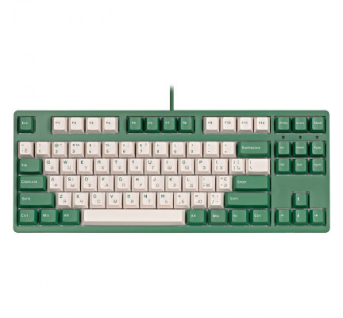 Akko Клавіатура Akko 3087 Matcha Red Bean Cherry MX Brown Green (A3087_MA_CBR)