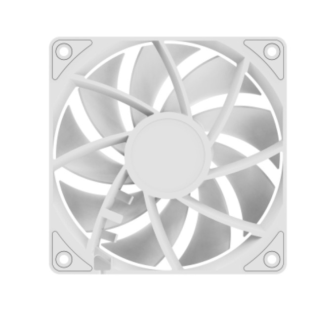 Кулер до корпусу OCYPUS GAMMA F12 WH (GAMMA-F12-WH1NN00X-GL)