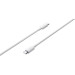 Дата кабель USB-C to USB-C 1.0m 60W 3A braided white Xiaomi (1169401)
