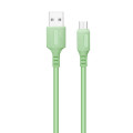 ColorWay Дата кабель USB 2.0 AM to Micro 5P 1.0m soft silicone green ColorWay (CW-CBUM042-GR)