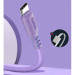 ColorWay Дата кабель USB 2.0 AM to Micro 5P 1.0m soft silicone violet ColorWay (CW-CBUM044-PU)