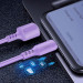 ColorWay Дата кабель USB 2.0 AM to Micro 5P 1.0m soft silicone violet ColorWay (CW-CBUM044-PU)