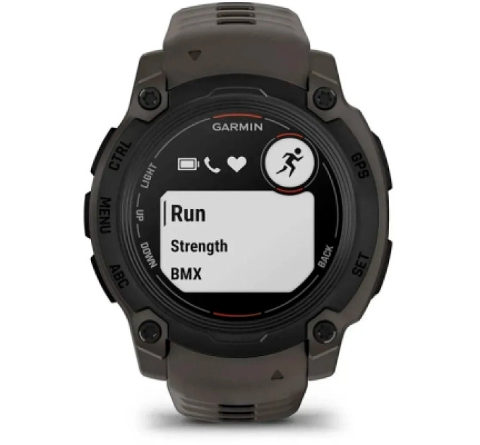 Garmin Смарт-годинник Garmin Instinct E, 40 mm, Black Bezel with Charcoal Band, GPS смарт-годинник (010-02932-00)