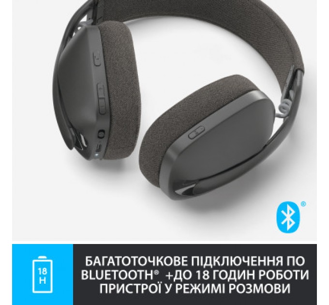 Навушники Logitech Zone Vibe 100 Wireless Graphite (981-001213)