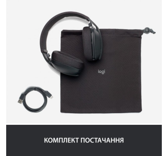 Навушники Logitech Zone Vibe 100 Wireless Graphite (981-001213)
