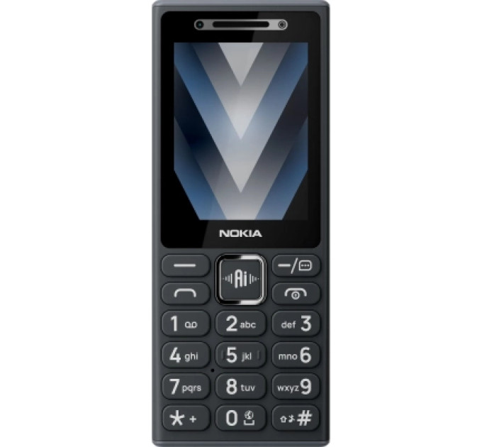 Nokia Мобільний телефон Nokia 200 4G DS 2026 Black