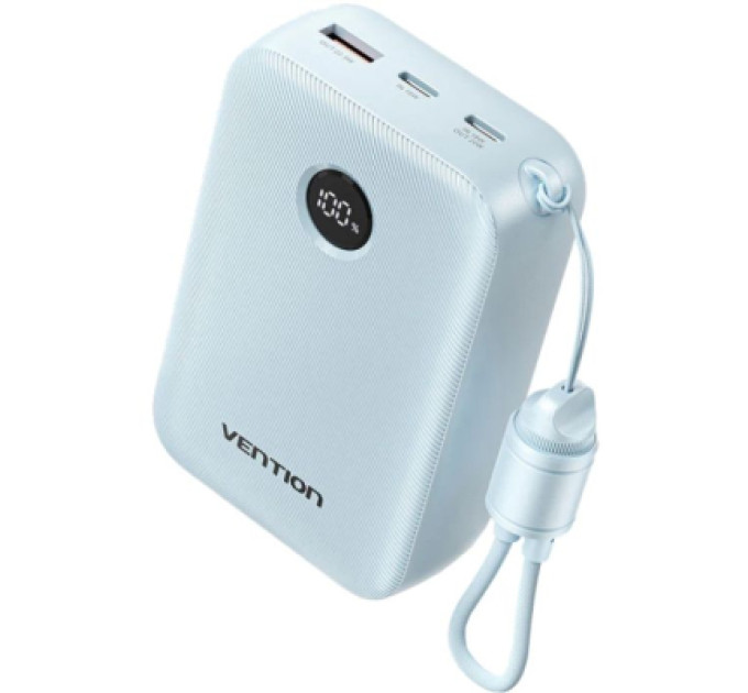 Vention Батарея універсальна Vention 20000mAh, 22.5W, PD, QC, Blue (FKBL0-C)