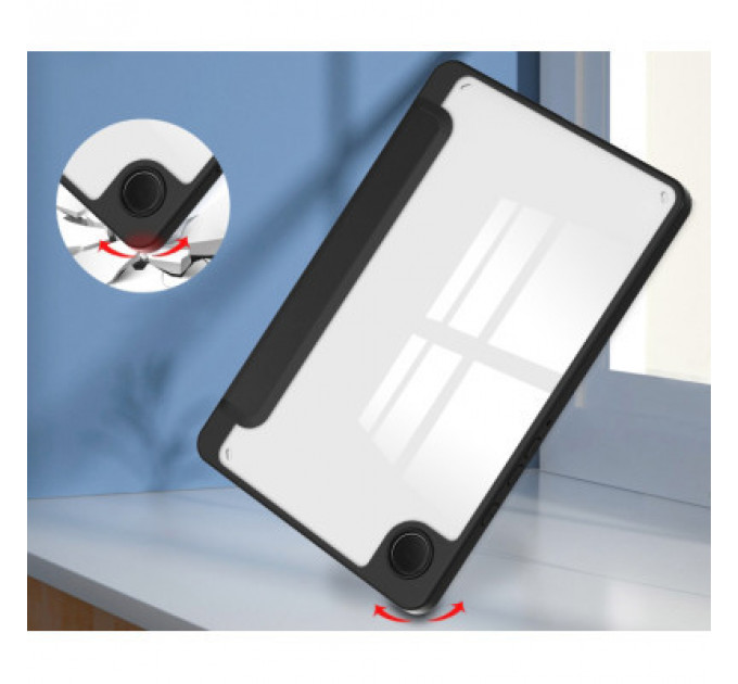 Чохол до планшета BeCover Soft Edge stylus holder Samsung Tab A9 Plus SM-X210/SM-X215/SM-X216 11.0" Black (710366)