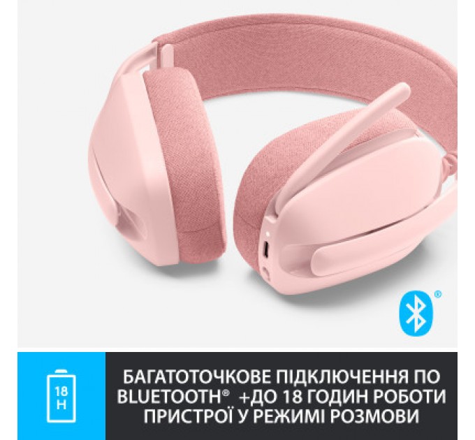 Logitech Навушники Logitech Zone Vibe 100 Wireless Rose (981-001224)