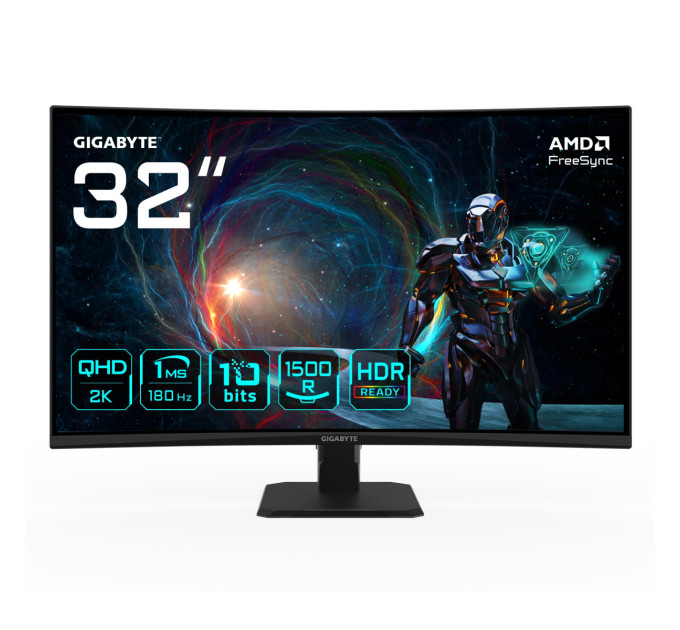 GIGABYTE Монітор 32" GS32QCA EU GIGABYTE