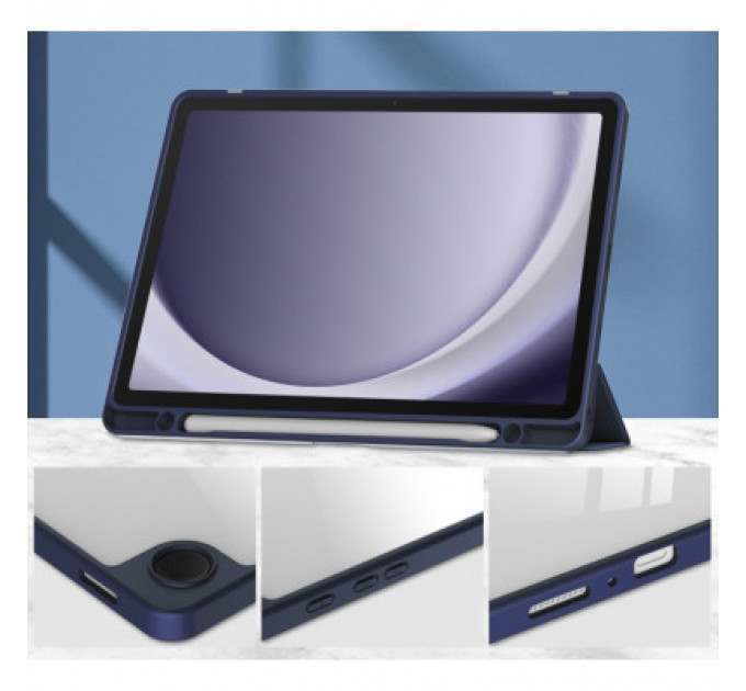 Чохол до планшета BeCover Soft Edge stylus holder Samsung Tab A9 Plus SM-X210/SM-X215/SM-X216 11.0" Deep Blue (710367)