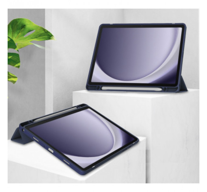 Чохол до планшета BeCover Soft Edge stylus holder Samsung Tab A9 Plus SM-X210/SM-X215/SM-X216 11.0" Deep Blue (710367)