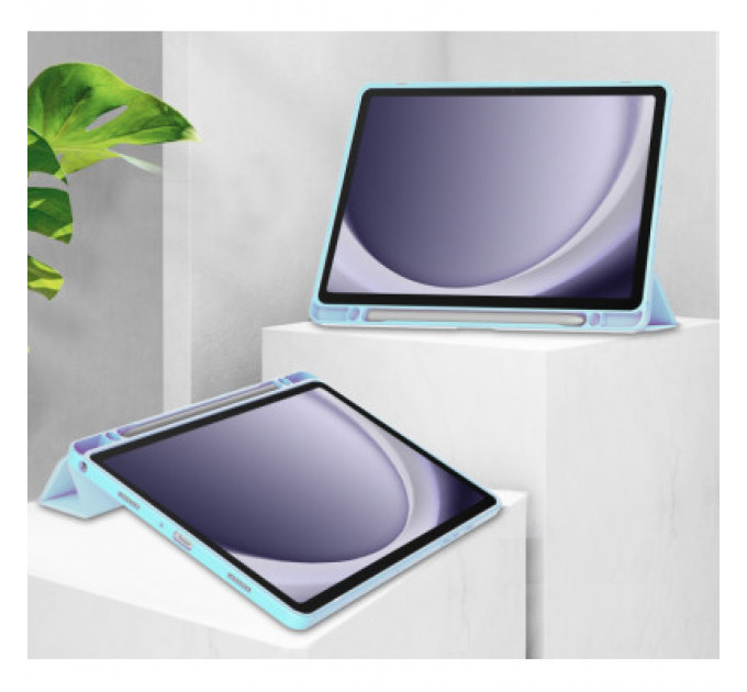Чохол до планшета BeCover Soft Edge stylus holder Samsung Tab A9 Plus SM-X210/SM-X215/SM-X216 11.0" Light Blue (710369)