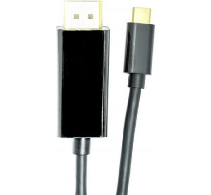 PowerPlant Кабель мультимедійний USB Type-C 3.1 Thunderbolt 3 (M) to DisplayPort (M) 1.8m 4K PowerPlant (CA911844)