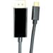 PowerPlant Кабель мультимедійний USB Type-C 3.1 Thunderbolt 3 (M) to DisplayPort (M) 1.8m 4K PowerPlant (CA911844)