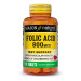 Mason Natural Вітамін Mason Natural Фолієва кислота 800 мкг, Folic Acid, 100 таблеток (MAV-06761)