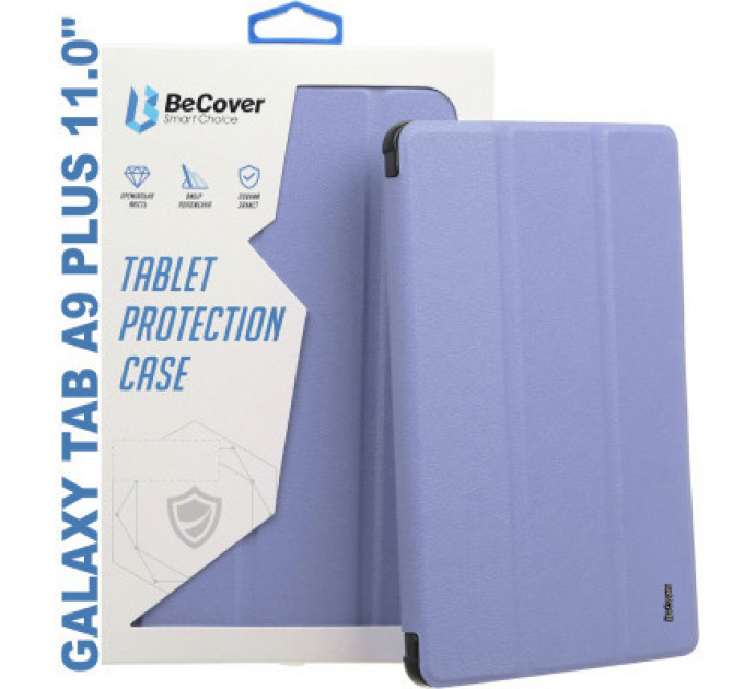 Чохол до планшета BeCover Soft Edge stylus holder Samsung Tab A9 Plus SM-X210/SM-X215/SM-X216 11.0" Purple (710371)